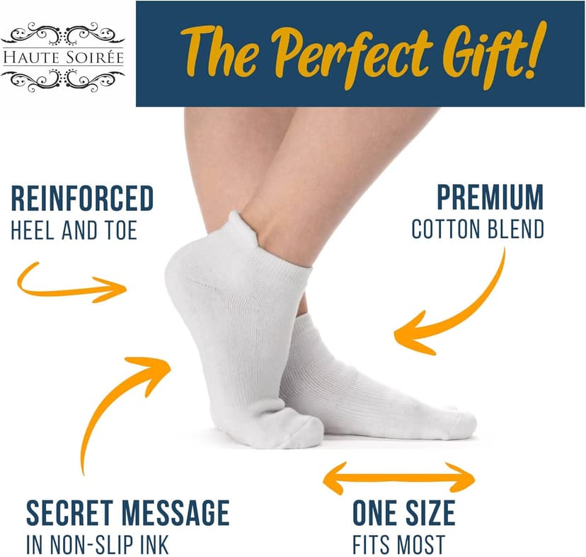 Haute Soiree Women's Novelty Socks - “If You Can Read This, Bring Me Some” - One Size Fits All