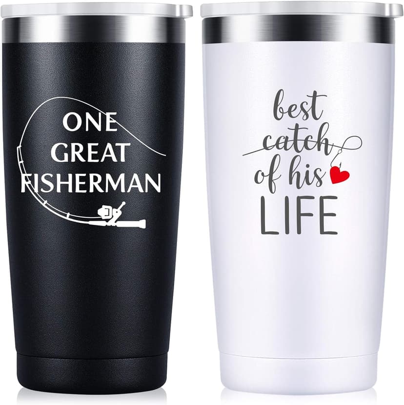 Wedding Anniversary for Couple Friend Lovers Cups Stainless Steel Wine Tumbler Travel Mug with Straw and Lid,2 Pack (4.blackwhite)