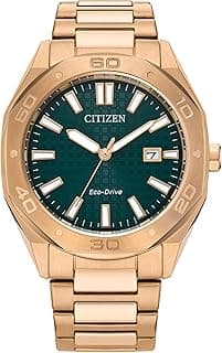 Citizen Men's Eco-Drive Sport Casual Odyn Watch, Stainless Steel Watch, 3 Hand, Date
