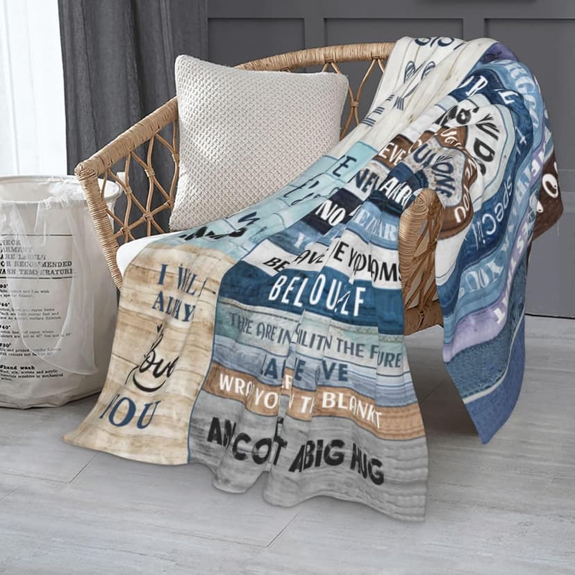 Soft Throw Blanket Sister Gift - Perfect for Sister, Mother's Day, Christmas & Valentine's Day (50x60)