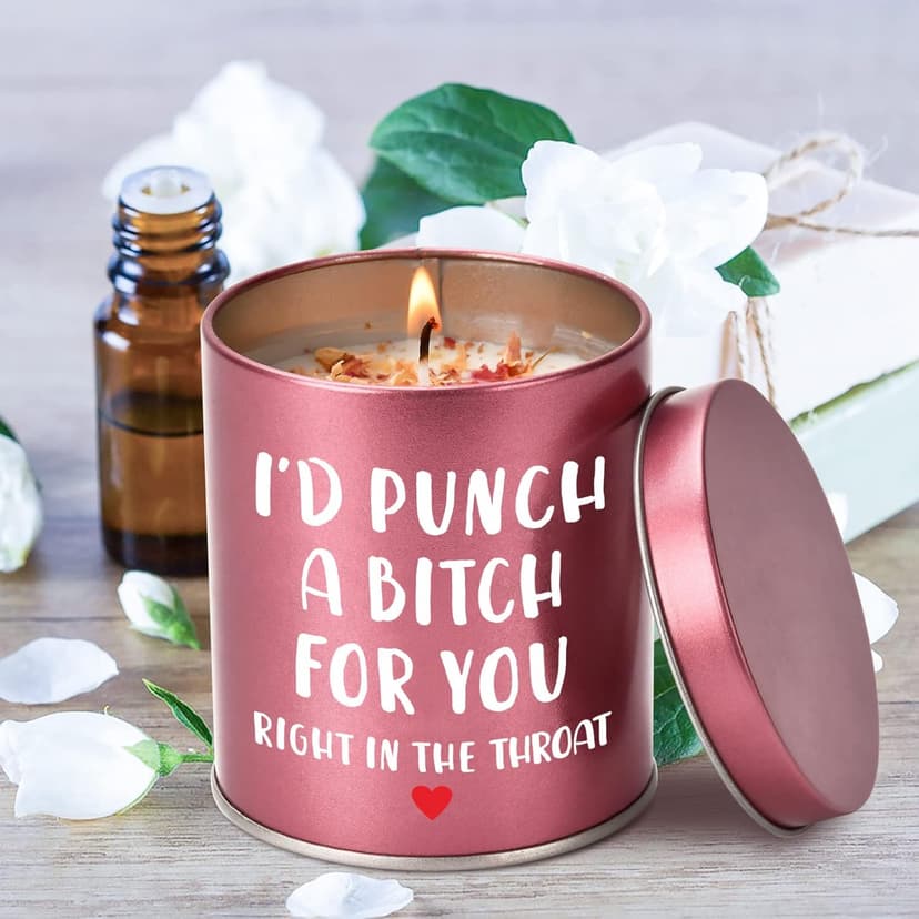 Birthday Gifts for Women,Valentines Galentines Day Gifts for Her Girlfriend,Mothers Day Gifts,Sister Gifts for Sisters,Friendship Gifts,Christmas Stocking Stuffers,Scented Candle Funny Gifts ldeas