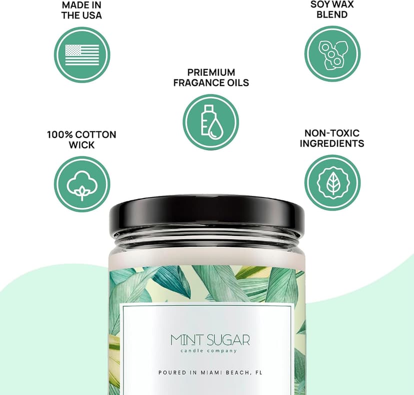 Best Friend Candle - Sister Candle - Funny Birthday Gifts for Women - Hand Poured in The USA - 9 oz - Bestie Gift - Cotton Wick, Cute Christmas Friendship Gifts Ideas, Valentines Day