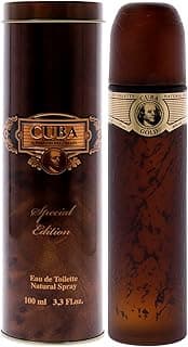 Cuba Gold Sprecial Edition Eau De Toilette Spray for Men 3.4 Ounce