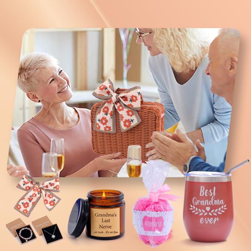 Unique Grandma Gifts: Christmas & Birthday Baskets for Grandmother