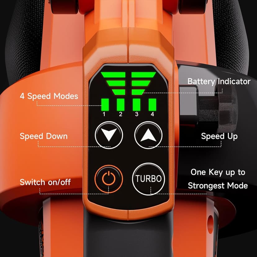 AIVOLT Brushless Leaf Blower Vacuum Mulcher 40V, Cordless Leaf Vacuum with 40L Bag, Turbo Power, 2x4.0Ah Batteries & Charger, 3-in-1 for Lawn Care, Patio Cleaning