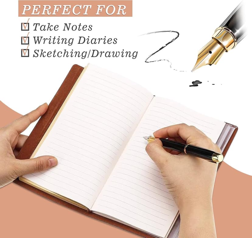 PRSTENLY Sisters Gifts from Sister Leather Journal, To My Sister Gifts 140 Page Refillable Notebooks, Graduation Mothers Day Valentines Day Christmas Gifts for Sister from Sister Brother