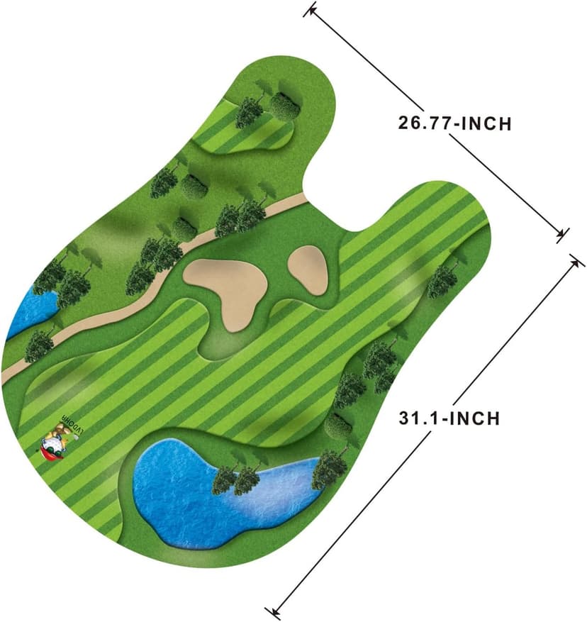 Toilet Golf, Toilet Golf Game Mini Golf - Gag Gifts for Men - Funny Dad Gifts, Funny Gifts for Men Boyfriend Brother, White Elephant Gifts for Adults