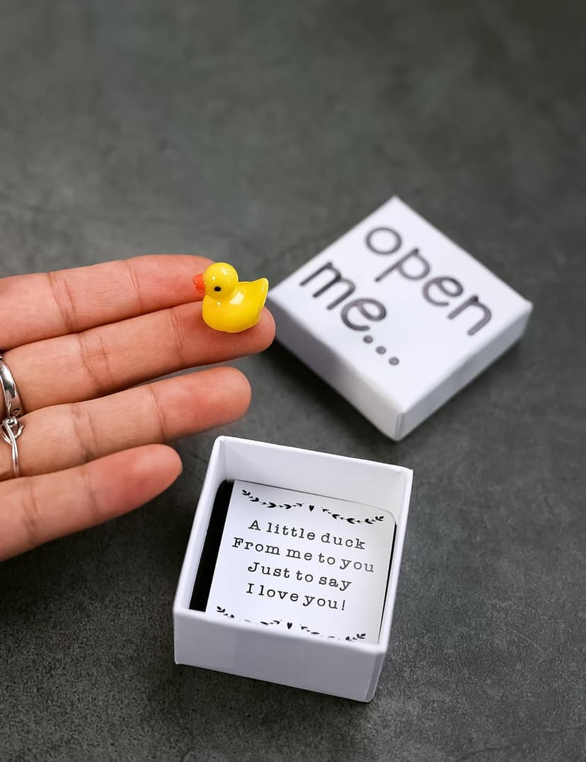 I Love You Gift, Duck Gift, Matchbox Gift, Gift For Boyfriend, Gift For Girlfriend, Valentine's Day Gift