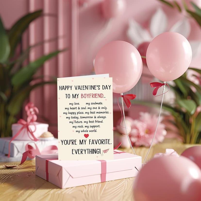 Valentines Day Gifts for Boyfriend, Mens Valentines Gifts, Valentines Day Card