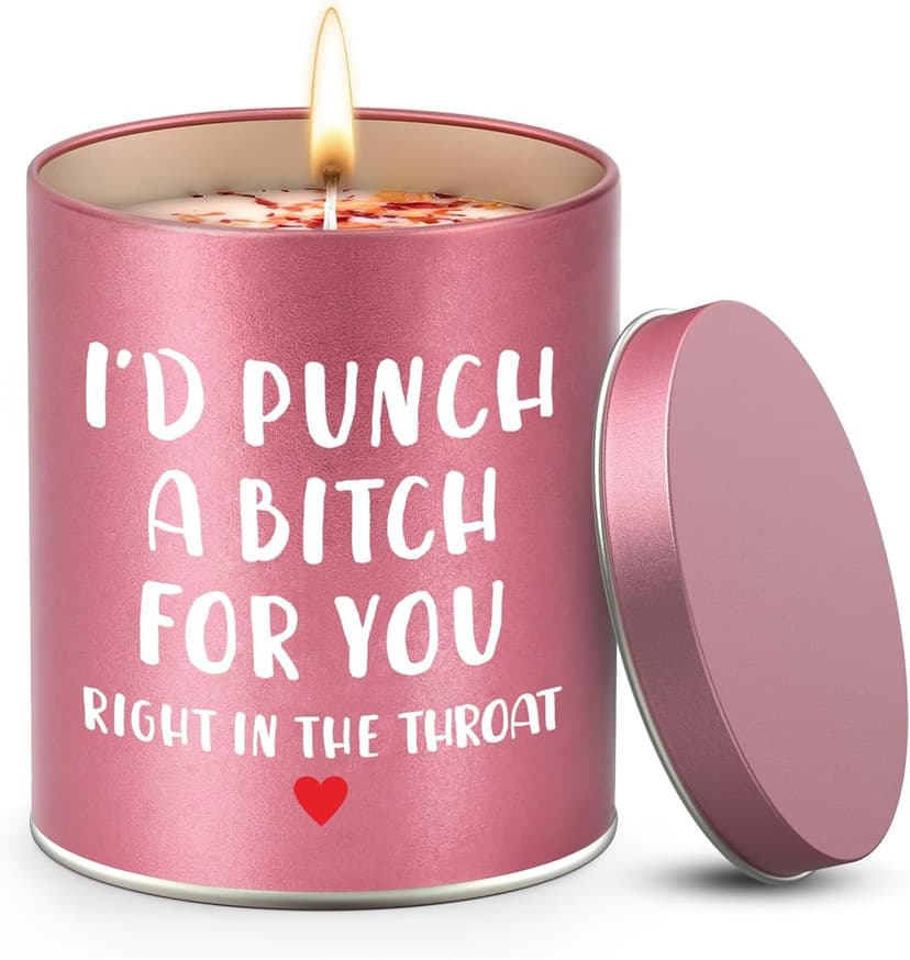 Birthday Gifts for Women,Valentines Galentines Day Gifts for Her Girlfriend,Mothers Day Gifts,Sister Gifts for Sisters,Friendship Gifts,Christmas Stocking Stuffers,Scented Candle Funny Gifts ldeas