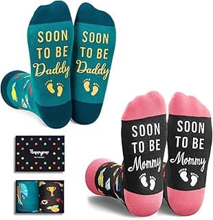 HAPPYPOP Gifts For Women Men - Aunt Uncle Grandparent New Parents Socks, Mothers Father Day Socks