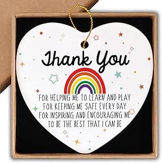 Teacher Appreciation Gifts Teacher Gifts for Women Ornament Keepsake Sign Heart Plaque Best Teacher Gift Birthday Christmas Teacher Thank You Gifts for Teacher from Student