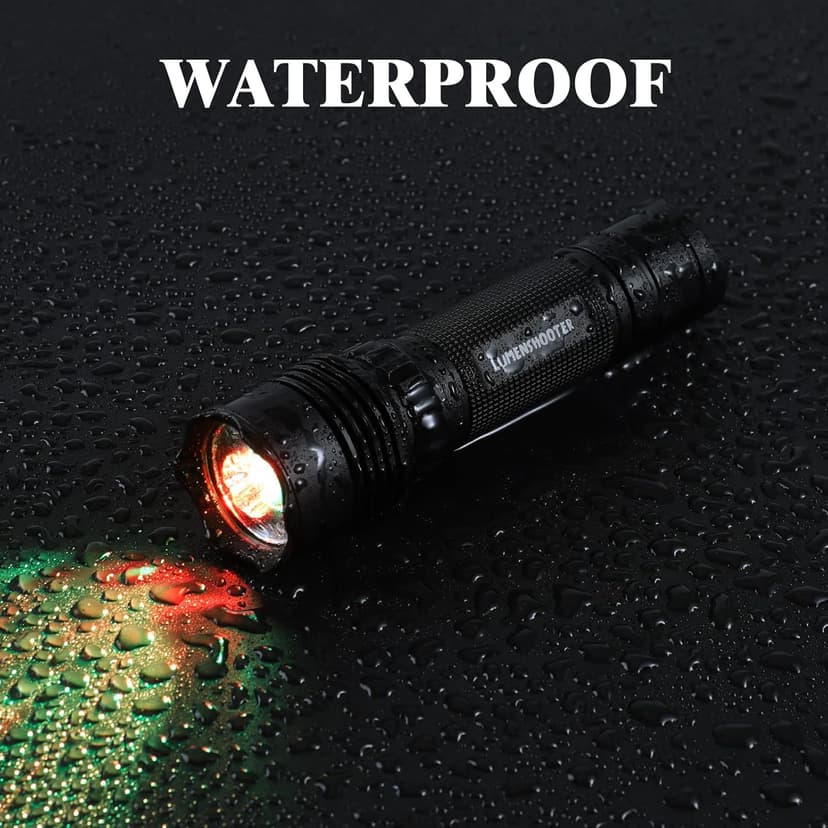 LUMENSHOOTER LUMENSHOOTER B2 Blood Tracking Light for Deer, Blood Tracker Flashlight for Hunting, Deer Hunting Accessories for Men