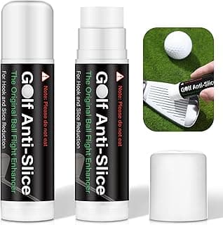 2 Pieces Golf Anti-Slice Compound for Clubs Boosts Distance and Increases Accuracy Gift for Golfer Supply