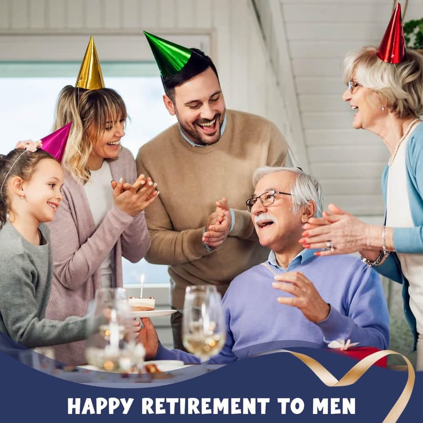 Retirement Gifts for Men - Best Gifts for Retirement Men 2025 - Funny Retired - Coworker Leaving Farewell Going Away Gifts for Coworkers Friends - Happy Retirement Decorations - Throw Blanket 50"x60"