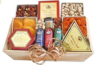 California Delicious Meat and Cheese Gift Crate Deluxe