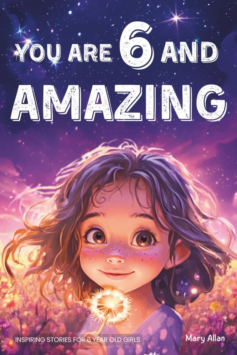 You Are 6 And Amazing! Inspiring Stories For 6 Year Old Girls: 15 Motivating Tales About Confidence, Courage, Friendships and Imagination (You Are Amazing!)