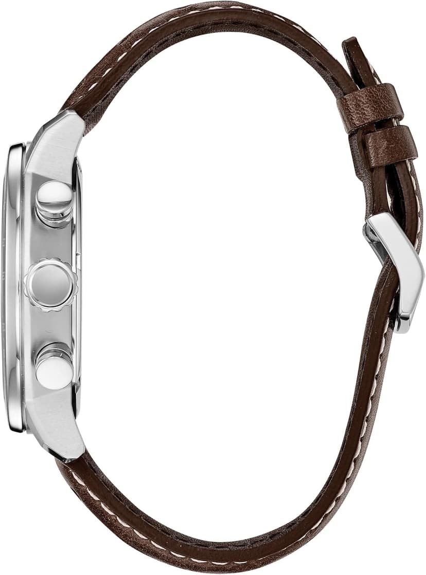 Citizen Men's Eco-Drive Weekender Brycen Chronograph Watch Stainless Steel Case