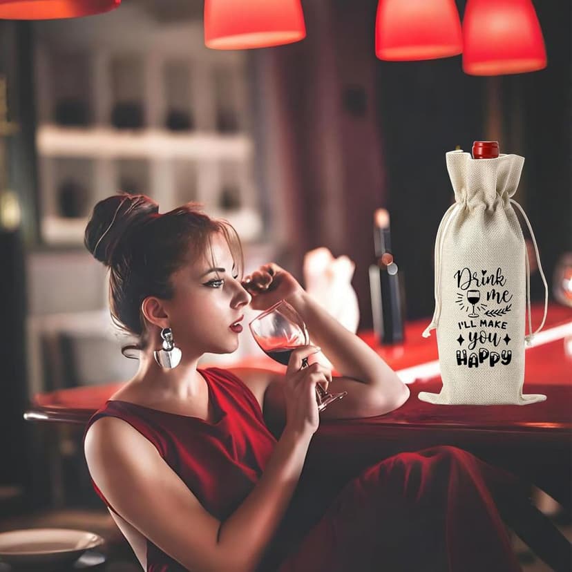 Wine Gifts for Women,5pcs Gift Set for Wine Lovers,Birthday Present for Friends Sister, Wife, Mother With Funny Socks