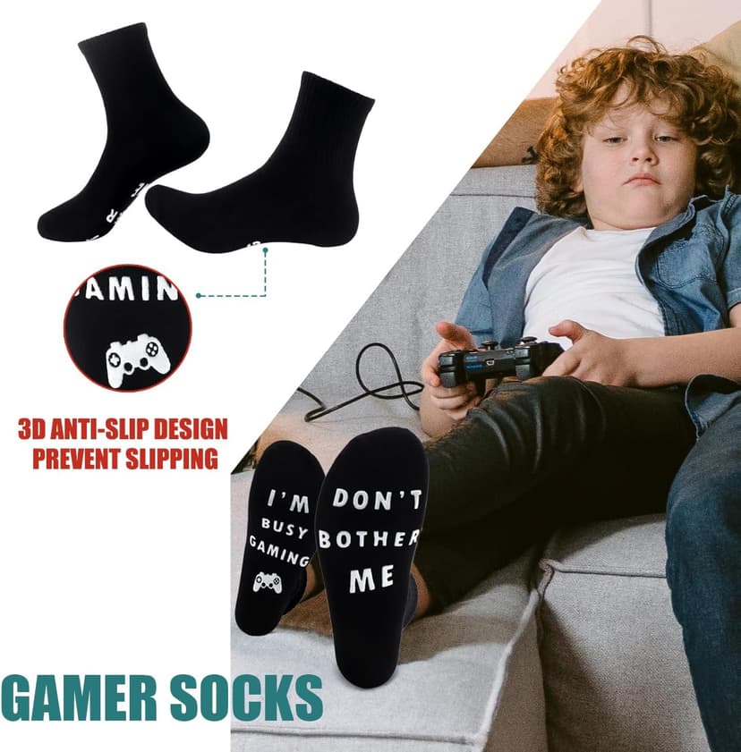 Gamer Gifts for Men Boyfriend Dad Brother, Gaming Accessories for Room, Gaming Stuff, Christmas Gifts for Friend- Gamer Gift Set Box