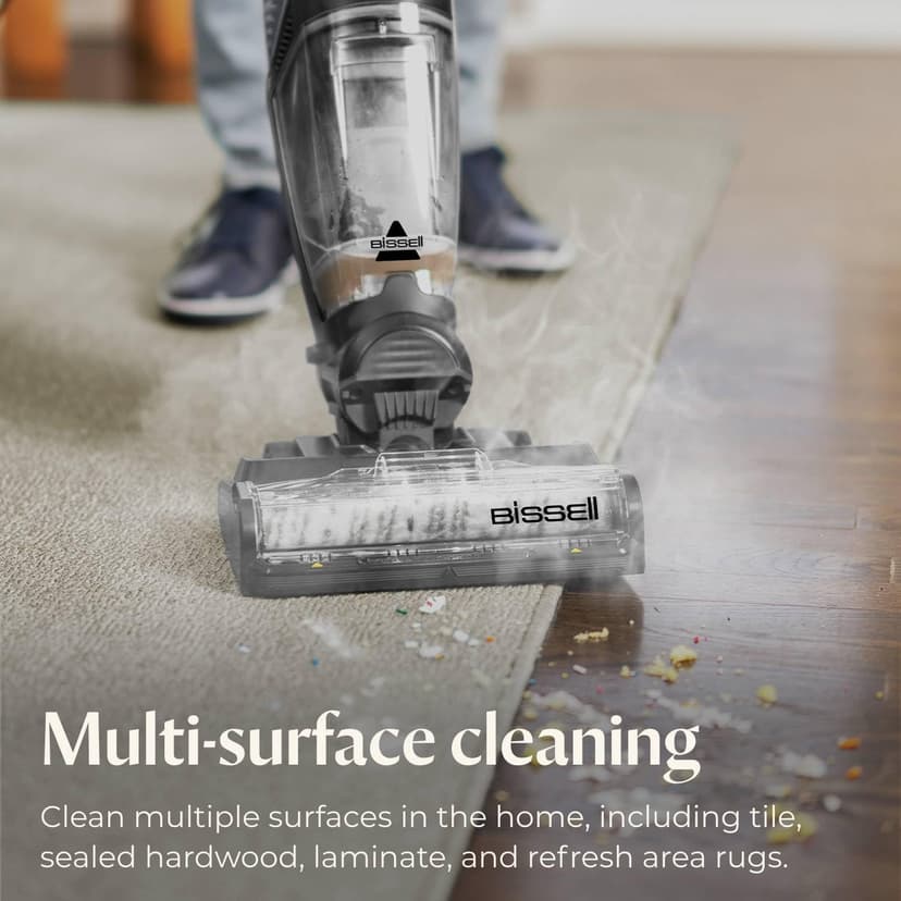 BISSELL® CrossWave® HydroSteam™ Wet Dry Vac, Multi-Purpose Vacuum, Wash, and Steam, Sanitize Formula Included, 35151