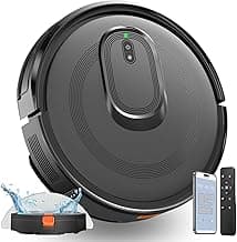 Robot Vacuum and Mop Combo, 2 in 1 Mopping Robot Vacuum Cleaner, 4200Pa Powerful Suction, Multi-Surface Cleaning, Obstacle Avoidance, Self-Charging, Easy to use, App & Voice Control, Works with Alexa