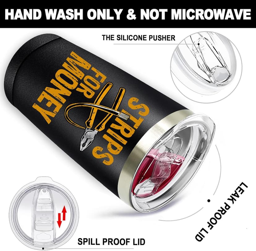 SpenMeta Christmas Tech Gifts for Men - Cool Technical Support Gifts for IT Techies Guys, Geek, Programmer - I'm My Family's Unpaid Tech Support Tumbler Cup 20oz