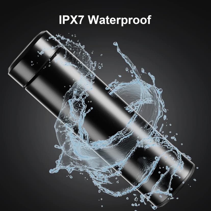 PARACITY Insulated Water Bottle, 17 oz Stainless Steel Water Bottles, Double Wall Vacuum Hot Drinks Thermo, Metal Water Bottle Keeps Hot for 12 Hrs, Cold for 24 Hrs, for Coffee, Tea