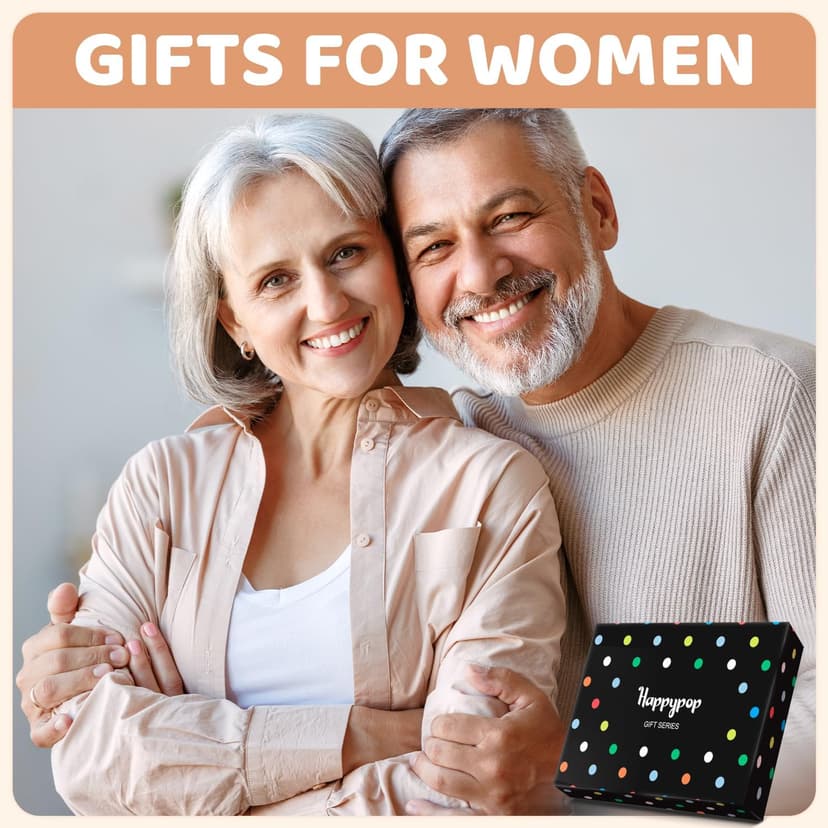 HAPPYPOP Gifts For Women Men - Aunt Uncle Grandparent New Parents Socks, Mothers Father Day Socks