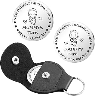 Funny Decision Coin - Double Side Gifts for New Moms & Dads