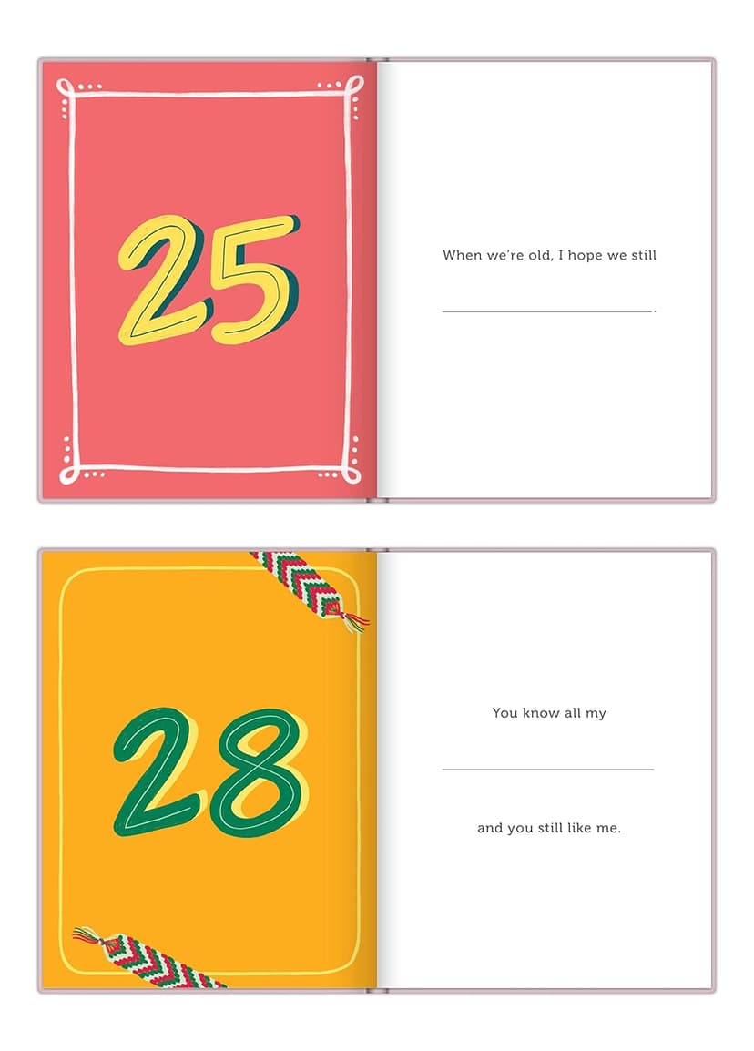 Em & Friends Reasons You're My BFF Fill in the Love Book