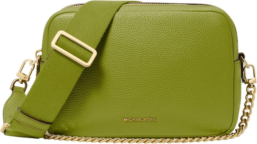 Michael Kors Bryant Medium Double Zip Chain Camera Crossbody Bag