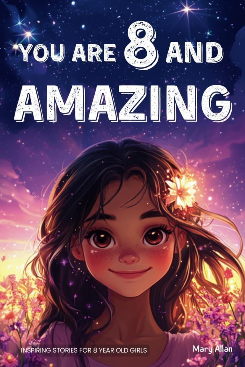 You Are 8 And Amazing! Inspiring Stories For 8 Year Old Girls: 15 Motivating Tales About Confidence, Creativity, Friendships and Kindness (You Are Amazing!)