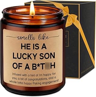 Fairy's Gift Funny Engagement Candle, Engagement Gifts, Newly Engaged Gifts Ideas, Presents for Bride, Bride to Be - Bridal Shower, Funny Wedding Presents for Engaged Friend, Sister, Daughter, Fiance