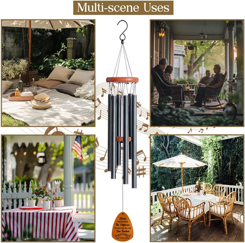 Farewell Gifts for Coworkers Moving Away Gifts for Friends Retirement Gifts for Women Men Goodbye Gifts for Coworkers Going Away Gifts for Coworkers Women Next Chapter Wind Chimes