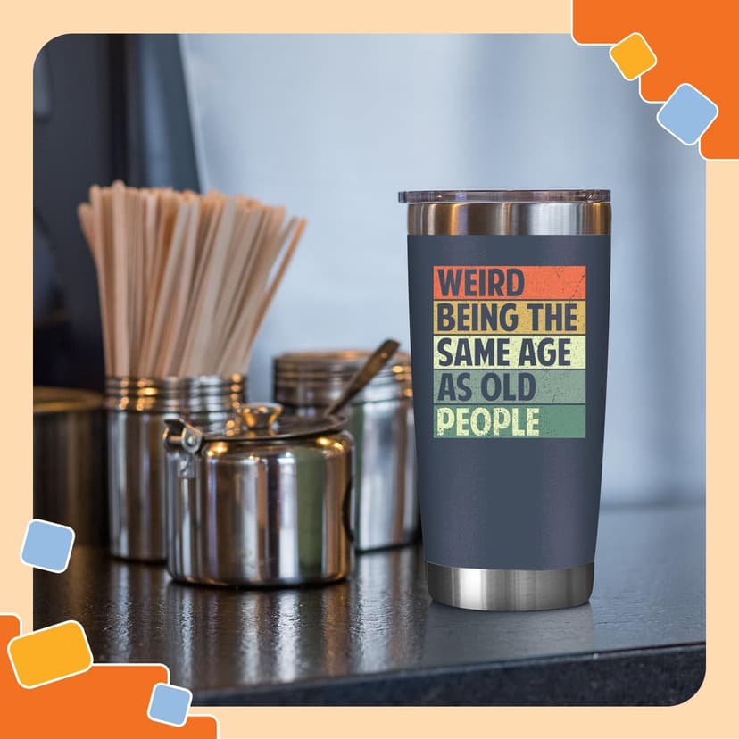 NewEleven 70th Birthday Gifts For Men Women - 1955 70th Birthday Decorations - Gifts For Men Women Turning 70-70 Year Old Gifts For Man, Woman - 20 Oz Tumbler