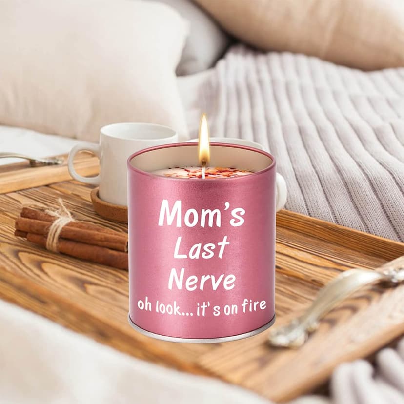 Birthday Gifts for Mom from Daughter Son Kids Mothers Day Gifts Stocking Stuffers Christmas Presents Great ldeas Funny Mom Gift,9oz Scented Candles