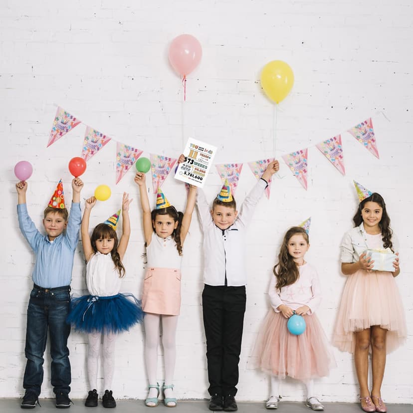 Cute 11th Birthday Card for Boys Girls, Ideal eleven Year Old Birthday Card Gift for Son Daughter Grandson Granddaughter, Happy Birthday Card for 11 Years Old Children, 11Th Birthday Decoration