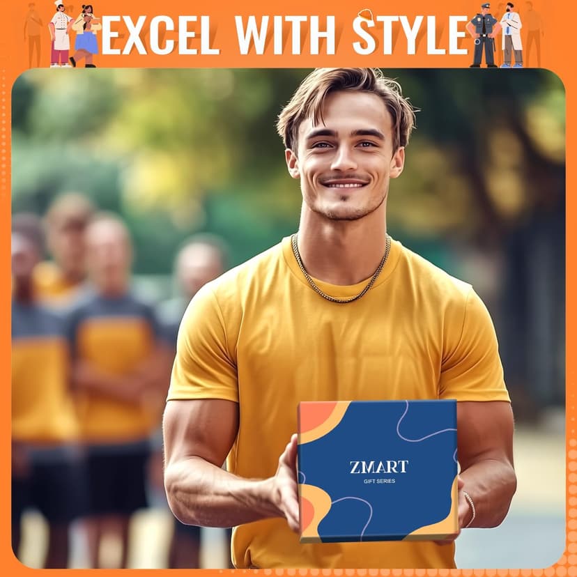 Zmart Appreciation Gifts Ideas - Socks for Coach Police School Bus Driver Chef Lawyer