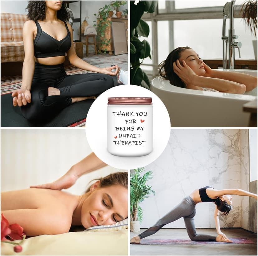 Best Friend Birthday Gifts for Women, Funny Friendship Sister Boss Coworkers Bestie mom Gag Gift for Her, Lavender Scented Candles