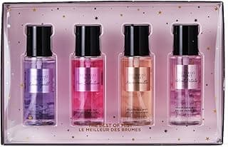 Victoria's Secret Fragrance Mist Collection 4 Piece Mini Gift Set, Assorted Scents