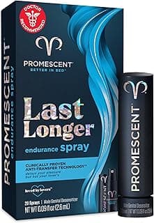 Promescent Desensitizing Delay Spray for Men Clinically Proven to Help You Last Longer in Bed - Better Maximized Sensation + Prolong Climax for Him, 2.6 ml