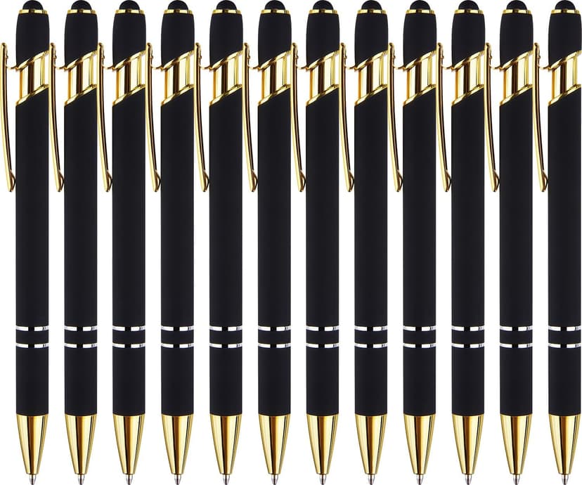Waterman Expert Rollerball Pen, Gloss Black with 23k Gold Trim, Fine Point, Black Ink, Luxury Pen in Gift Box, Great Gift for Coworker