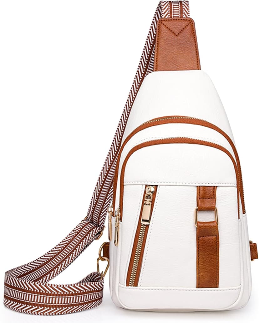 Crossbody Bags for Women Mothers Day Gifts for Mom Her Wife Birthday Gifts Small Sling Bag Leather Fanny Packs for Travel