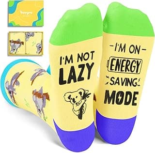 Funny Gift Ideas for Men Women - Koala Panda Socks for Teens, Koala Panda Gifts, Novelty Silly Crazy Socks