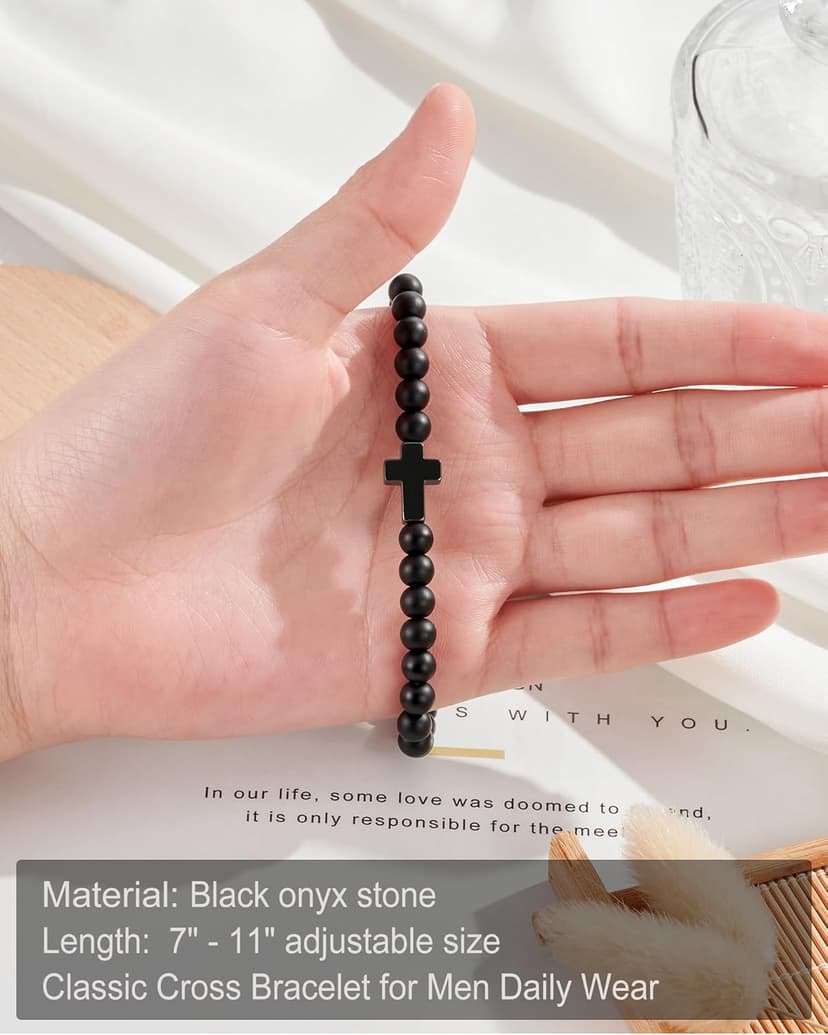 Tarsus Birthday Gifts for Men Teens, You are God's Gift to The World, 16th 18th 21st Birthday Cross Bracelet for Son Grandson Brother