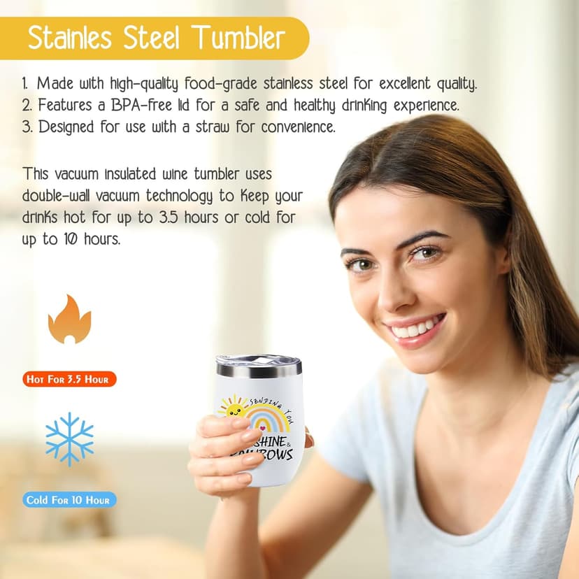 Sending Sunshine Gift, Sunflower Gifts for Women, Care Package, Birthday Gifts Box, Get Well Soon Gifts Basket Thinking of You Gift for Women, Friend, Sister, Mom with Inspirational Blanket