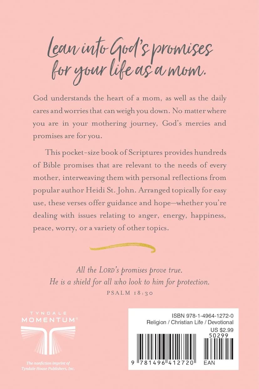Bible Promises for Moms: Inspirational Verses of Hope & Encouragement for Christian Mothers