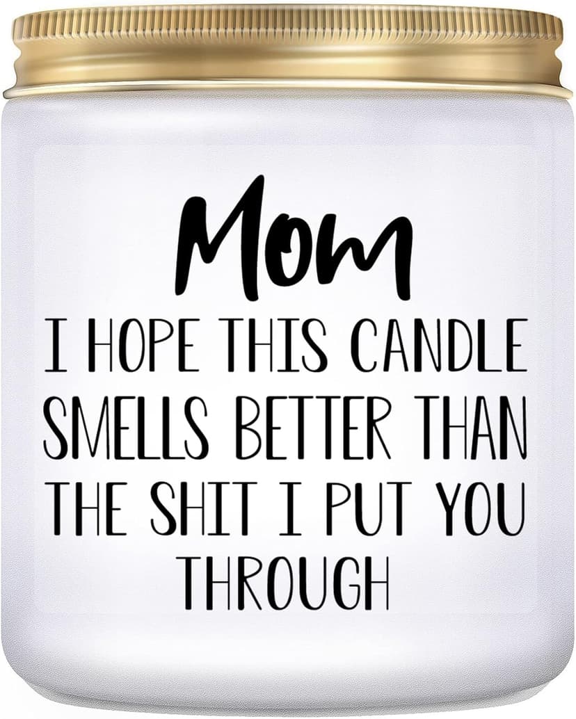Gifts for Mom from Daughter Son, Mothers Day Birthday Christmas Thanksgiving Gifts for Mom,Stepmother Adoptive Mother, Lavender Scented Candle