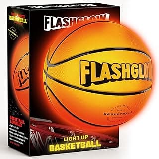 Light Up LED Basketball for Teen Boys: Cool Nighttime Ball Game Gifts for Birthday Christmas Easter – Size 7 Outdoor Rubber Ball for Boys Girls 8-15+ Year Old